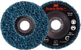 3M CG-RD Ø115x22mm Grobreinigungsscheibe