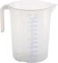 5000 ml Polypropylen transparent Messkanne