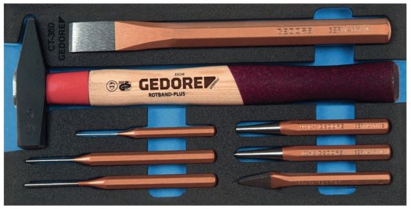 GEDORE 1500 CT1-350 8-teilig  1/3-Modul Werkzeugmodul