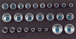 GEDORE 1500 CT1-19 26-teilig  1/3-Modul Werkzeugmodul