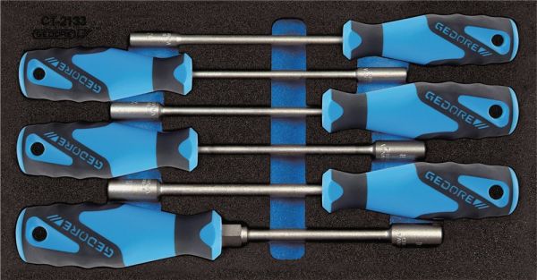 GEDORE 1500 CT1-2133 6-teilig  1/3-Modul Werkzeugmodul