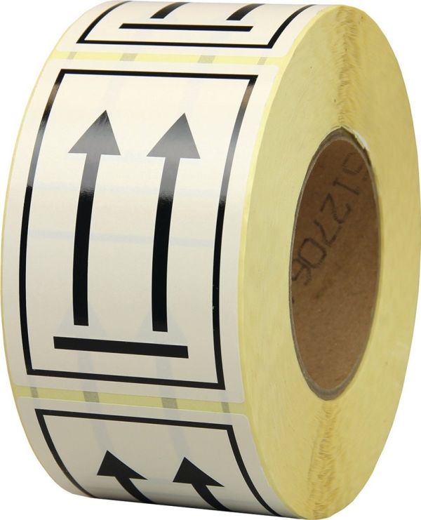 Symbol Pfeile oben Hinweisetikett