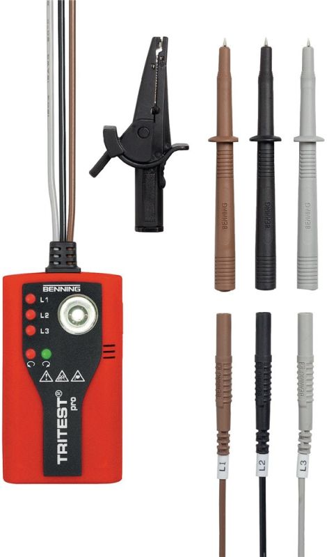 BENNING TRITEST® pro 400 - 500 V AC Drehfeldrichtungsanzeiger