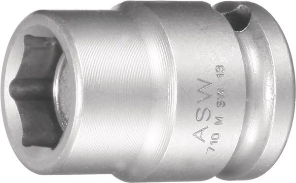ASW 710 M 3/8 " Kraftschraubersteckschlüsseleinsatz