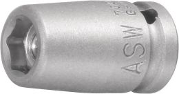 ASW 700 M 1/4 " Kraftschraubersteckschlüsseleinsatz