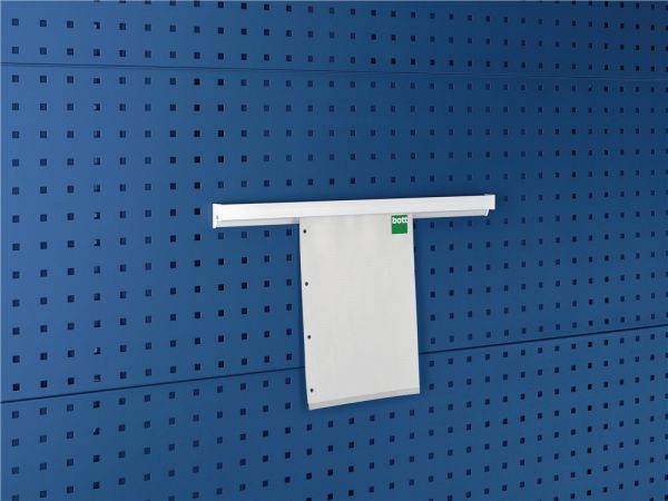 DIN A4 hoch Aluminium Dokumentenhalter