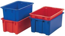 PP blau Drehstapelbehälter