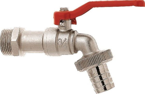 KARASTO GEKA Messing. verchromt Nenngröße mm 13 Kugelauslaufventil