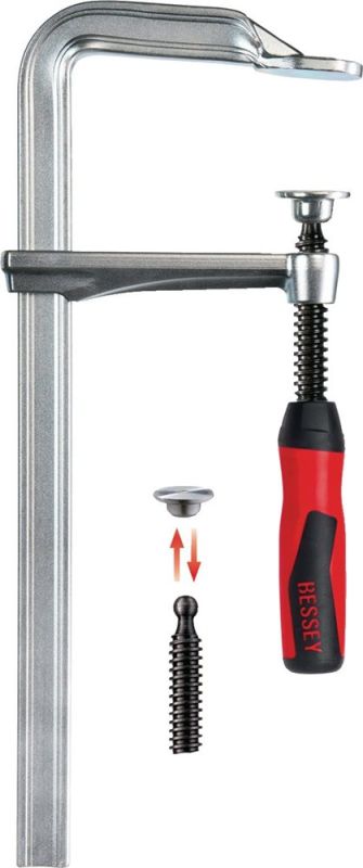 BESSEY GZ-2K Spannweite 120 mm Ausladung 60 mm Ganzstahlschraubzwinge