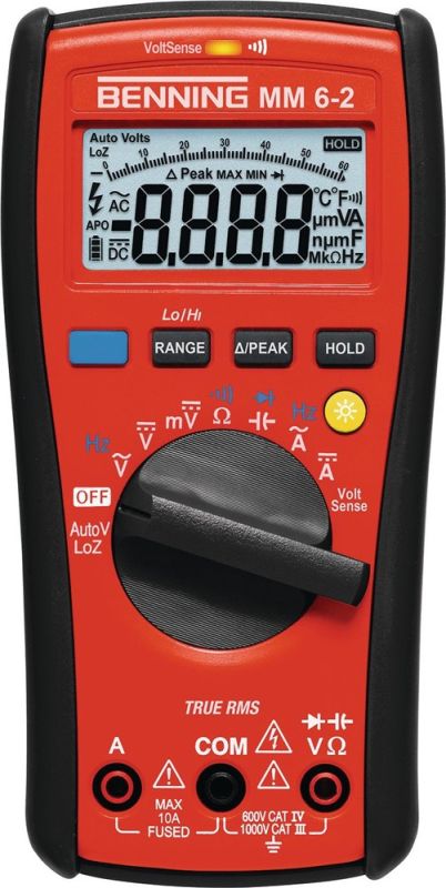 BENNING MM 6-2 0.1-1000 V AC/DC Multimeter