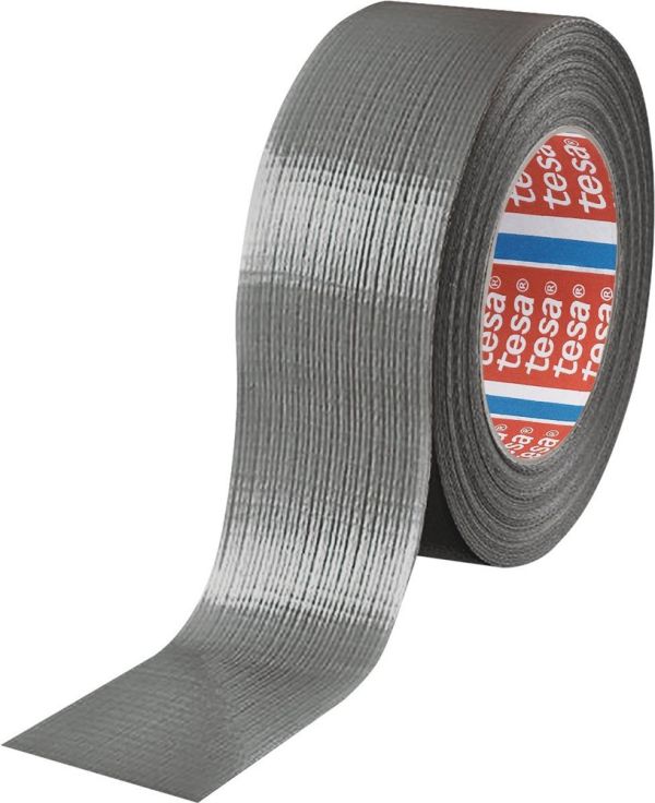 TESA Universal duct tape 4613 mattsilber Gewebeband