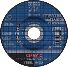 PFERD CERAMIC SGP STEELOX D230xS7mm Schruppscheibe