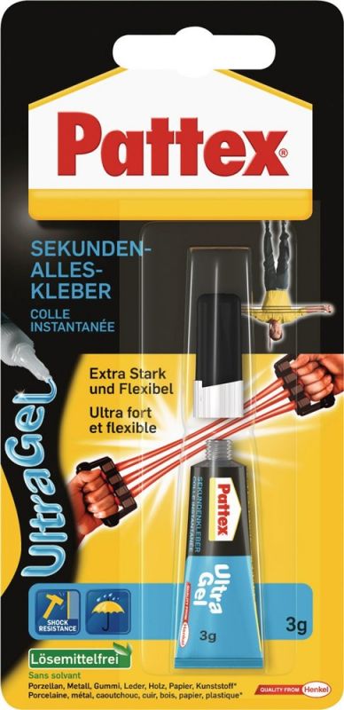 PATTEX Ultra Gel 3 g Sekundenkleber