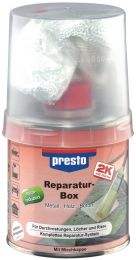 PRESTO prestolith® special gelblich-transparent, Härter rot Reparaturbox