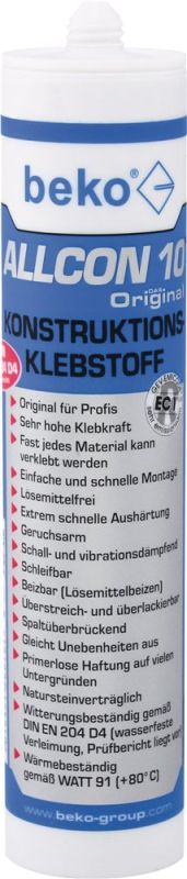 BEKO Allcon 10 ® beige Konstruktionskleber