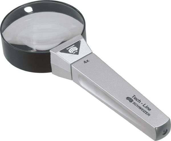 SCHWEIZER Tech-Line Vergrößerung 4x Handlupe