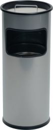 Ø260xH620mm silber Kombiascher