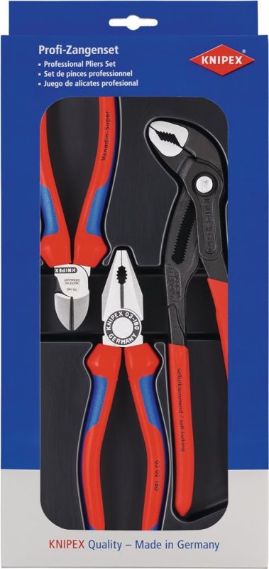 KNIPEX Bestseller-Paket Inhalt 3 teilig Zangensatz