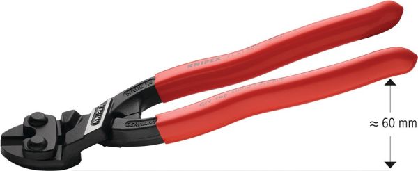 KNIPEX CoBolt Länge 200 mm Kunststoffüberzug Kompaktbolzenschneider