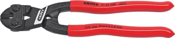 KNIPEX CoBolt Länge 200 mm Kunststoffüberzug Kompaktbolzenschneider