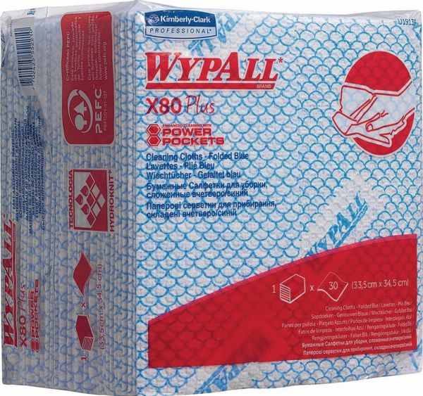 WYPALL X80 19164 L350xB340ca. mm Wischtuch