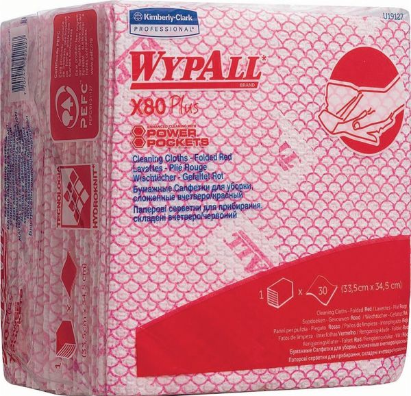 WYPALL X80 19127 L350xB340ca. mm Wischtuch
