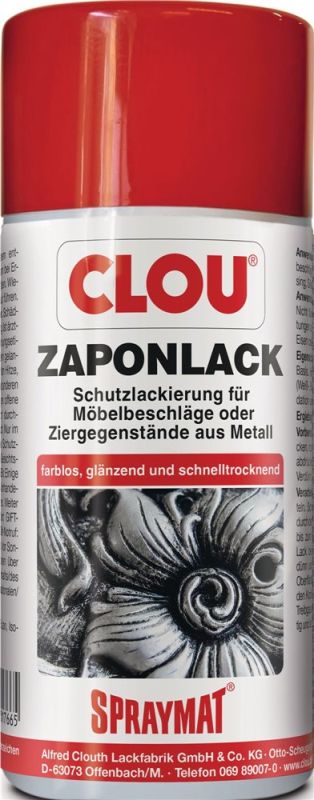 CLOU SPRAYMAT farblos glänzend Zaponlack (Metallfirnis)