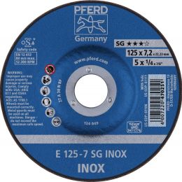 PFERD SG INOX D125xS4.1mm Schruppscheibe