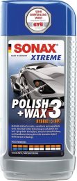 SONAX XTREME Polish+Wax 3 Hybrid NPT 500 ml Lackpolitur