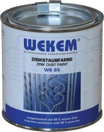 WEKEM WS85 dunkelgrau. metallisch matt Zinkstaubfarbe