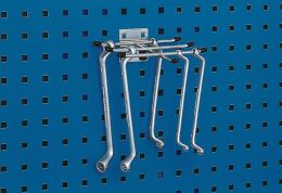 B170xT150mm verzinkt Sechsfachhalter
