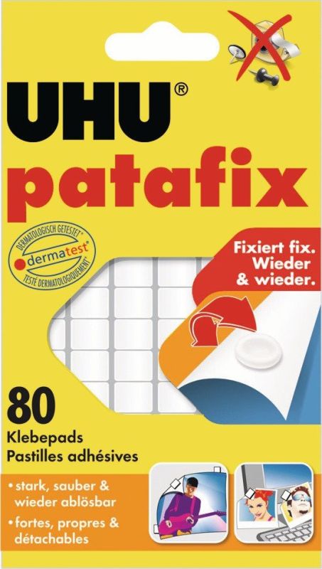 UHU patafix weiß Doppelseitige Klebepads