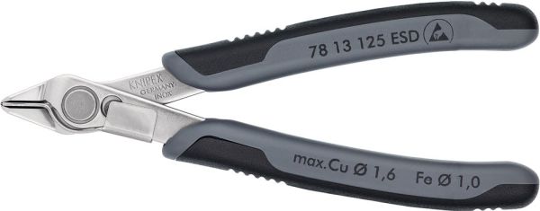 KNIPEX Super-Knips® Länge 125 mm Form 1 Elektronikseitenschneider