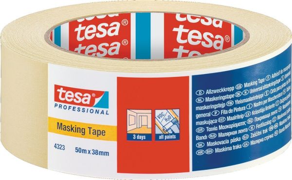 TESA 4323 leicht gekreppt Kreppband