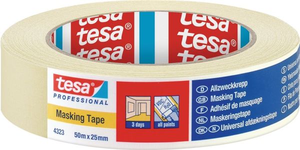 TESA 4323 leicht gekreppt Kreppband