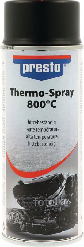 PRESTO Profi 800 °C schwarz Thermo-Lackspray