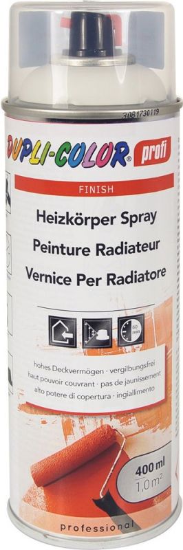 DUPLI-COLOR  verkehrsweiß seidenglänzend Heizkörperlackspray
