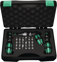 WERA 7440/41/42 27-teilig  0.3-6 Nm Drehmomentschraubendrehersatz