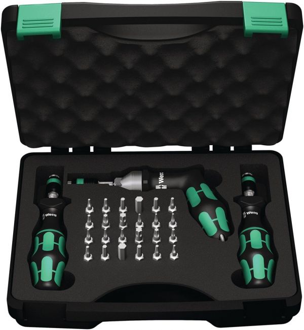 WERA 7440/41/42 27-teilig  0.3-6 Nm Drehmomentschraubendrehersatz