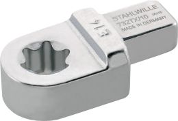 STAHLWILLE 732TX/10 E 8 Schlüsselweite E8 9 x 12 mm Einsteckwerkzeug