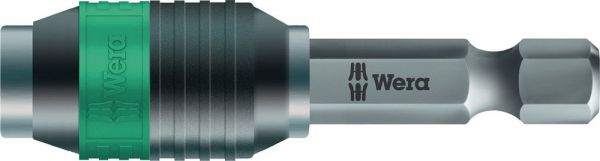 WERA 889/4/1 K Rapidaptor 1/4 ″ F 6.3  1/4 ″ C 6.3 + E 6.3 Bithalter