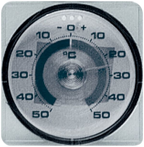 Messbereich -50 bis 50 °C Fensterthermometer