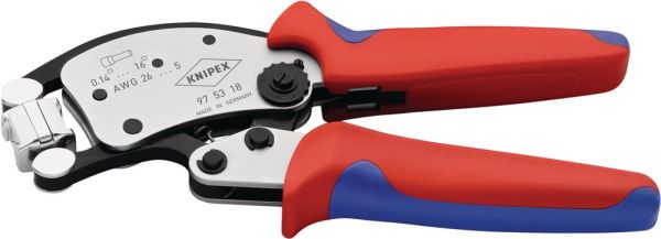 KNIPEX Twistor16 Gesamtlänge 200 mm Crimpzange
