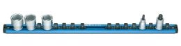 magnetisch Länge 380 mm Steckleiste für Steckschlüsseleinsätze