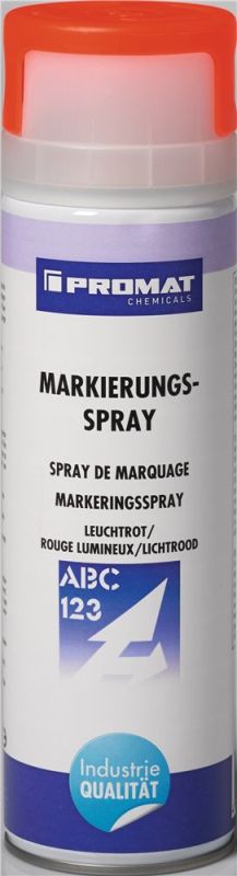 PROMAT CHEMICALS  leuchtrot Markierungsspray