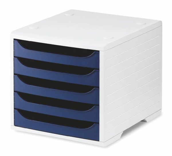 5 grau/blau Ablagebox