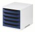 5 grau/blau Ablagebox