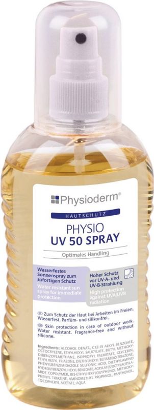 PHYSIODERM PHYSIO UV 50 SPRAY 200 ml Hautschutzspray
