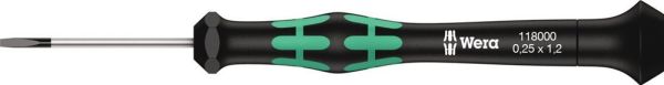WERA 2035 1.2 mm Klingenlänge 40 mm Elektronik-Feinmechanik-Schraubendreher