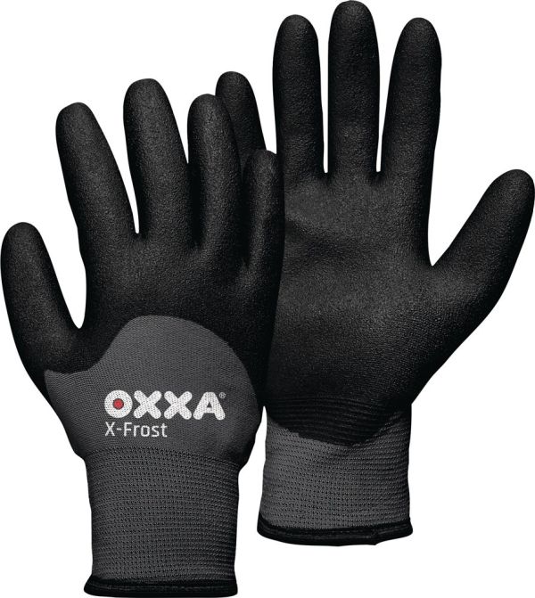 OXXA X-FROST Größe 11 schwarz/grau Kälteschutzhandschuhe